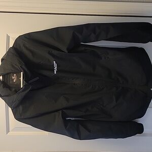Hollister mens jacket wind / rain breaker size M like new